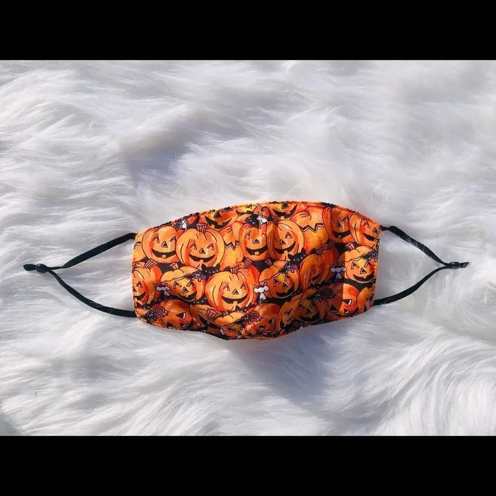Brand New Halloween Face Mask For‎ ADULTS Scary  Fashion Washable Face Cover